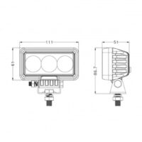 фара рабочего света PRO 30 Вт